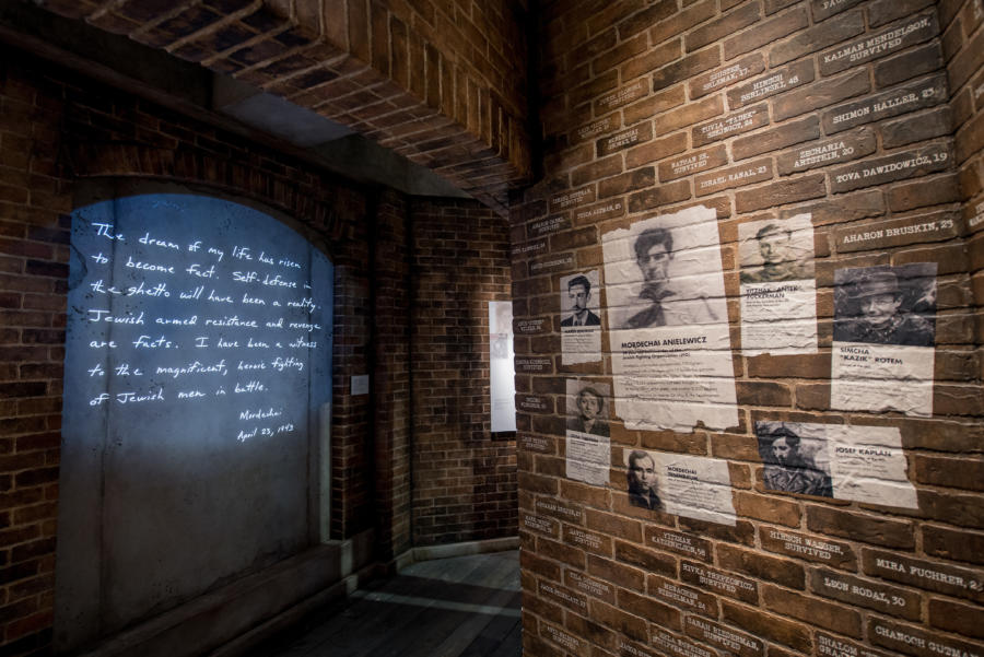 Resistance Gallery at the Illinois Holocaust Museum